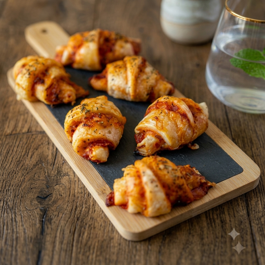 Box 20 mini croissant façon pizza