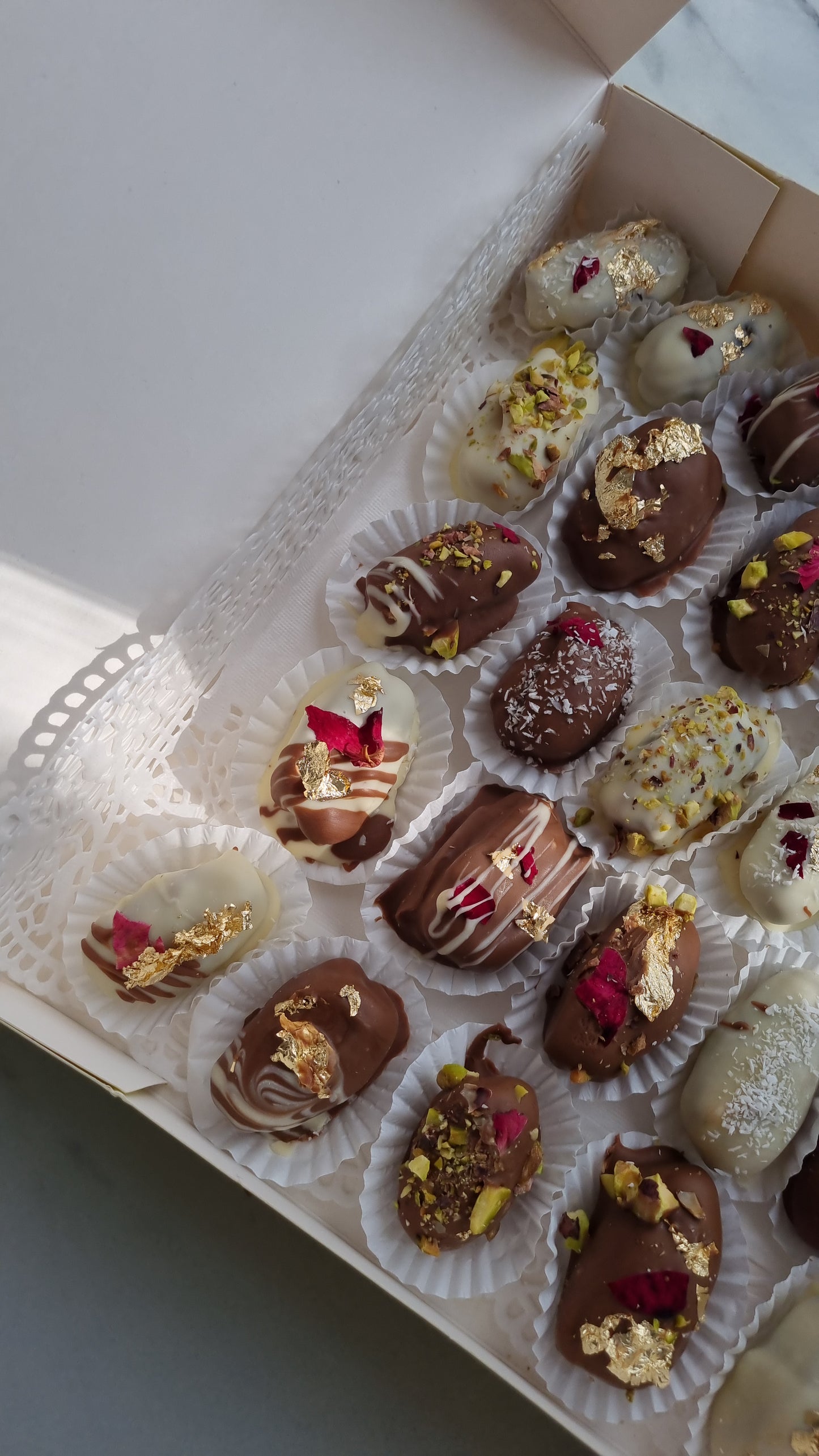 Box 40 Dattes fourrées